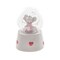 Valentine's Day Snow Globe Mouse With Led Figurine Decorative Cute Farmhouse For Spring Figurines